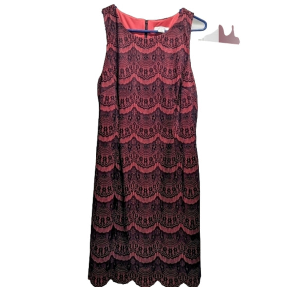 Jessica Simpson Red Party Dress Size 14 - Picture 1 of 3